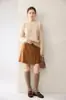 Suéter de Cachemira para Mujer Otoño/Invierno Cuello Redondo Mangas Raglán Tejido Holgado Top Pulóver Texturizado Capa Base para el Trabajo