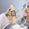 Para Apple Watch Três Pulseiras Cor de Doce Apple Pulseira PC Colorida Conjunto Pulseira Apple