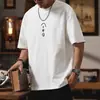 Ropa para Hombre Xintang Dropshipping Colección Nueva Verano 2026: Pantalones Cortos, Camisetas de Algodón de Bambú, Camisetas Bordadas de Corte Holgado Tallas Grandes