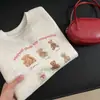 Sudadera Redonda Estilo Retro Hong Kong Marca de Moda Nacional 2025 Moda Otoño e Invierno para Hombre Terciopelo Engrosado Jersey para Pareja Chaqueta para Mujer