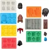 Suministro directo de fábrica punto caliente silicona helado intergaláctico silicona Star Wars Helado Star Wars Juego de 8 piezas