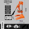 Espremedor de suco de laranja manual juicer comercial juicer de barraca espremedor de laranja espremedor fresco especial cabeça plana