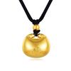 Shenzhen Shuibei Ouro 999 Ouro Fino Pingente Saco Cadeado Fat Fu Ouro Duro 3D Pingente Cadeado Ping An Meiye Venda Presentes