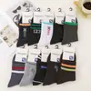 Nuevos Calcetines Deportivos de Algodón de Media Pantorrilla de Moda para Hombres y Mujeres, Mismo Estilo, Calcetines de Media Pantorrilla con Flores Múltiples, Calcetines de Puesto Callejero, Listos para Venta al por Mayor