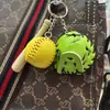 Llavero Colgante Mini Béisbol Transfronterizo Accesorios Deportivos Casuales Softbol Béisbol Pequeños Accesorios Fabricante de Manualidades