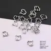 Pingente Redondo Seguro de Gatinho Fofo Personagem Fu para Pulseira Colar DIY Artesanal Material para Ornamentos Acessórios