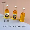Nueva cerveza, vino extranjero, resina de simulación, tridimensional, botella pequeña, sub-micro paisaje, diseño de escena, accesorios de joyería DIY