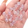 Perlas de Hielo Perlado de Vidrio Perlas de Tierra Perlas Sueltas Hecho a Mano DIY Pulsera Collar Colgante Material para Joyería Perlas Venta al Por Mayor