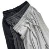 Pantalones de Arroz Pegajoso de Bolsillo Otoño e Invierno Forrados de Lana Pantalones de Chándal Mujer Cintura Alta Ajustados Pantalones Mopa Edición Estrecha Perezosa Pierna Recta Pierna Ancha Pantalones