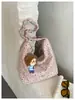 Cross2026 Otoño Nuevo Estilo Coreano Nicho Lunares Bolso de un solo hombro Bolso de mujer Moda Gran capacidad Bolso tote Bolso cruzado
