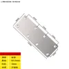 Código de Esquina de Acero Inoxidable Ángulo de Hierro/Soporte para Placa de Estante Soporte en Forma de L Conector Triángulo Pieza de Hierro Soporte de Código de Esquina de Ángulo Recto de 90 Grados