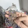 Cuentas de vidrio para terrones de azúcar con agujero diagonal de 8 mm para cadenas de teléfono de cristal hechas a mano DIY, accesorios de pulsera simples y elegantes al por mayor