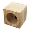 Caja de Audio de Madera, Subwoofer Hecho a Mano, Caja de Madera para Audio de Coche DIY, Caja Vacía, Cuerpo de Madera, Caja Doméstica de Madera Maciza