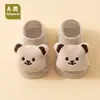 Meias para Bebê Recém-Nascido Primavera e Outono Novas Meias de Algodão Penteado Meias Cano Baixo para Bebês de 0 a 1 Ano Meias Antiderrapantes para Crianças Pequenas 3