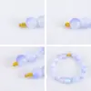 Fecho de Parafuso Torcido Listrado de Cobre Banhado a Ouro Fecho Espiral Conector de Colar Pulseira Acessórios Manuais DIY