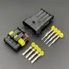 Conector impermeable HID suministro directo de fábrica serie 1.8 conector impermeable para coche carcasa de goma macho y hembra redonda