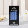 Velas Coloridas de Iluminação Diária para Casa, Cera em Bastão Romântica Sem Cheiro para Restaurante, Cera em Bastão Longa para Atmosfera de Jantar em Hotéis e Pousadas