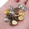Fivela de broche de alfinete de borboleta de cobre fivela de punho material de acessórios de joias DIY