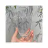 Vaso de cristal de borosilicato para servir té, dispensador de té de vidrio para el hogar, transparente, taza de té japonesa Kung Fu, accesorios aislados para la ceremonia del té