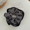 Scrunchie de Bolinhas Estilo Francês para Mulheres 2025 Novo Acessório de Cabelo de Alta Qualidade para Coque e Meio Rabo Elástico de Cabelo Retro Elegante