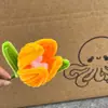 Ramo de Varilla Retorcida, Rosas Hechas a Mano, Lirios, Tulipanes, Caquis, Girasoles, Flores de Mano