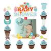 TX Cross Border Lindo Gato Mascota Fiesta Pastel Plug-in Fiesta de Cumpleaños Cupcake Decoración Plug-in Set