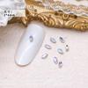 Mini tamanho pequeno olho de cavalo atacado celebridade da internet manicure mini cor mágica sementes de gergelim fundo pontiagudo Diamante formato especial decoração de unha