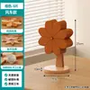 Tapete Isolante, Decoração de Mesa Dinâmica de Moinho de Vento, Artigos Criativos para Casa, Suporte de Panela Sólido de Madeira Anti-Escaldante, Porta-Copos Dobrável Atacado