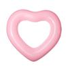 Flotador Transparente en Forma de Corazón PVC Engrosado Agua Inflable Corazón de Lentejuelas Flotador Anillo de Natación para Adultos Cama Flotante Inflable
