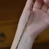 Pulsera tejida a mano con Nudo de Figura de Ocho "Banda de Möbius", Joyería tejida a mano de alto valor y única para mujer