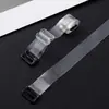 1cm 30 Alças de Ombro Transparentes de Seda TPU, Espessadas Foscas Antiderrapantes, Podem Expor Pele Escura, Comprimento Estendido, Alças de Ombro Invisíveis de Reposição para Lingerie
