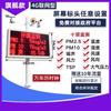 Sistema de Monitoreo del Yangtze Sitio de Construcción Ambiente Aire Ruido Decibel Polvo Pm2.5 Gas Detector en Línea en Tiempo Real
