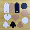 Etiqueta de Ropa de Papel Kraft en Blanco para Marcar DIY Etiqueta de Cartón para Regalo de Ropa Etiqueta de Marca Etiqueta de Ropa Personalizada Transfronteriza