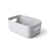 Caja de Almacenamiento Portátil de Plástico, Organizador de Escritorio para el Hogar, Canasta de Almacenamiento para Cosméticos, Tarjetas, Artículos Varios, Almacenamiento para Dormitorio Estudiantil
