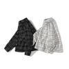 Camisa Nueva de Otoño e Invierno para Hombre Transfronteriza Talla Grande Suelta Camisa a Cuadros Forrada con Vellón de Piel de Cordero Chaqueta Gruesa Casual para Hombre