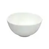 Tigela de Arroz Tigela de Arroz Cerâmica Branca Pura Restaurante Comercial Hotel Restaurante Tigela de Arroz Tigela para Sopa e Macarrão Tigela para Sopa de Kway Teow Tigela Grande para Macarrão