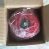 Timbre de alarma contra incendios de 220 V, 4 pulgadas, para taller, de emergencia, con pulsador.