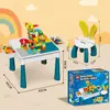 Blocos de construção para crianças Tabela multi-funcional grande compatível Lego grande partícula montada brinquedos educativos para meninos e meninas Atacado transfronteiriço