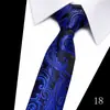 Corbata para Hombre para Negocios y Boda, Rayas Jacquard Puntos Flecha Formal Poliéster Seda para Novio y Padrino