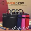 Bolso de lona para negocios, bolso de archivo A4, bolso de información, maletín, bolso de archivo, logotipo impreso