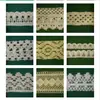 Ribete de Encaje de Algodón, Encaje para Ropa, Accesorios de Encaje, Encaje para Cortinas, Encaje de Pingyang, Cordón para Zapatos, Tres Flores