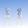 Heta Fabricante de Origen Uniforme de Fútbol Set Uniforme de Equipo de Entrenamiento de Competición Ropa Deportiva de Fútbol Personalizada de Cuerpo Completo
