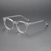 Montura de Gafas Hawksbill Pure Plate para Hombre Estilo Similar Ultraligera Montura para Miopía Luz Anti-azul Ojo 56003