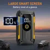 Fonte de Alimentação de Partida de Emergência para Carro Transfronteiriça 12V Jump Starter de Grande Capacidade Dispositivo de Ignição de Carro Booster de Energia de Emergência
