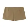 Fabricante transfronterizo de ropa para mujer al por mayor 2026 nueva moda elegante ajuste ceñido chaqueta de bolsillo y conjunto de shorts