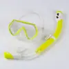 Nuevo Set de Gafas de Buceo y Snorkel, Set de Snorkel para Niños, Snorkel Totalmente Seco, Máscara de Buceo Antivaho para Nadar