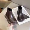 Botas para Niña 2026 Otoño/Invierno Nuevo Estilo Botines para Niña Pequeña Suela Suave Color Negro Tallas Mediana/Grande Botas Individuales Estilo Británico para Niños