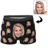 Comercio Exterior Amazon Pod Producción de Una Pieza Ropa Interior Cruzada Boxer Briefs Estampado Digital Patrón para Hombres y Mujeres Fábrica de Boxer Briefs
