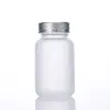 Al por mayor en stock tamaño múltiple cápsula de vidrio transparente botella pequeña esmerilada sellada engrosada aceite de pescado productos para el cuidado de la salud embotellados