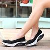 2022 Atacado Verão Novos Sapatos de Balanço Moda Sapatos Femininos Tênis Casuais Sapatos de Mãe Plataforma Plataforma Sapatos Individuais Femininos